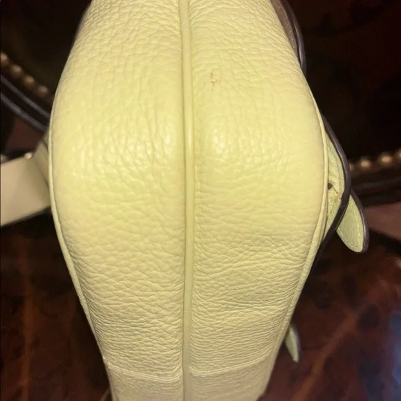 Coach Lucy Small Messenger Bag Crossbody EUC Pale Lime - Picture 10 of 11